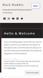 Mobile Screenshot of markroddis.com